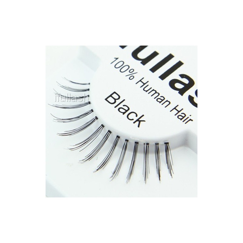 #13, 6 Pairs ifullash 100% Human Hair Eyelashes