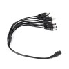 Unbranded 2-Pack DC 1 Female to 8 Male Output Power