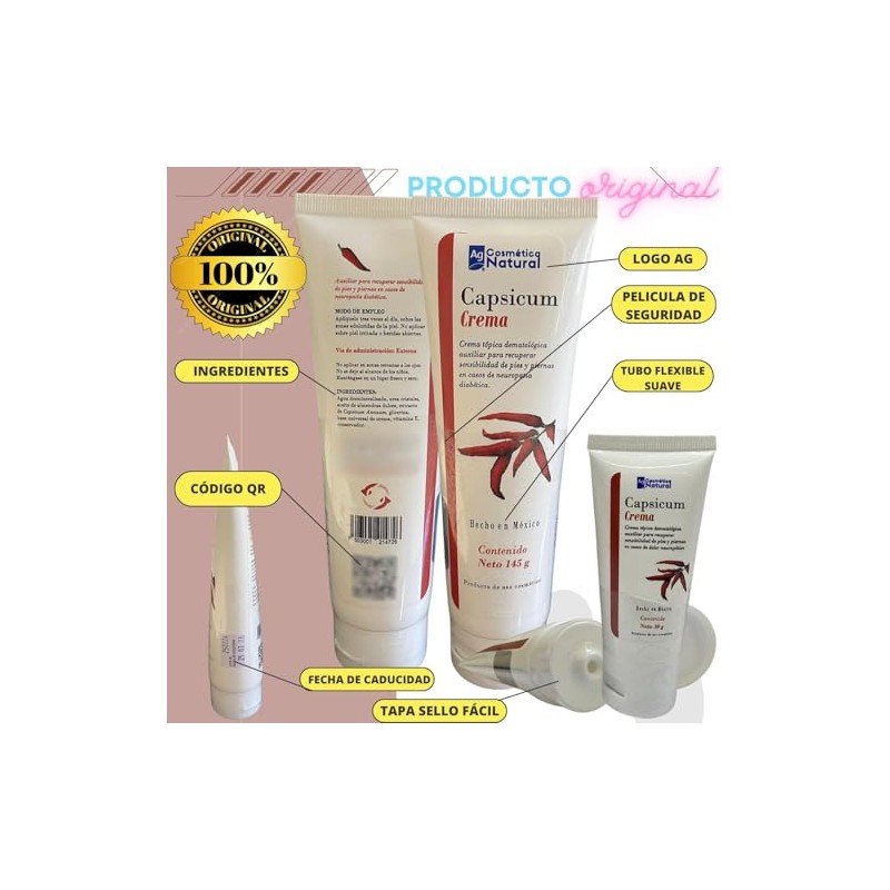 Duo Cremas Capsicum Neuropatía Diabética Reduce Dolor Neuropático Recupera Sensibilidad