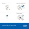 Tapo RVA210 Robot Vacuum Sacchetti per la Polvere Usa e