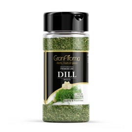 GranAroma Dill Weed, 1.3 oz, Garnish, Light Taste, Pickling