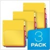 Oxford Binder Dividers with Pockets, 3 Pack, 5 Multicolor Tabs