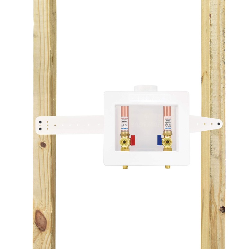 Eastman 1/2 inch Expansion PEX Connection, White Center Drain Washing