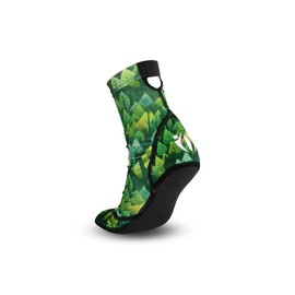 SportVerbindet Beach Volleyball & Sand Football Socks with Kevlar Soles, Durable and Comfortable, Green