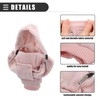 X AUTOHAUX Universal Car Gear Shift Cover Shift Knob Cover,
