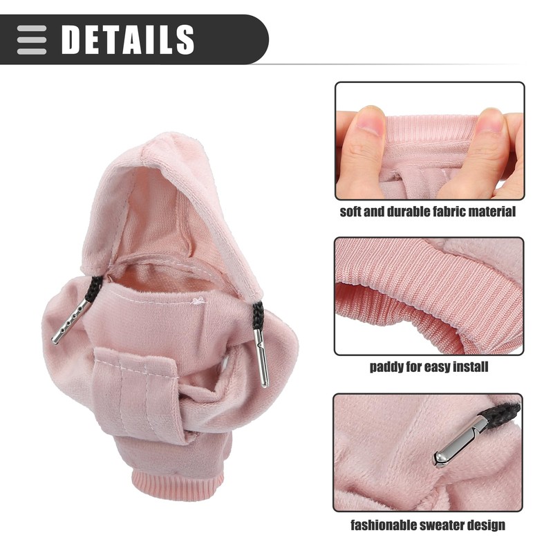 X AUTOHAUX Universal Car Gear Shift Cover Shift Knob Cover,