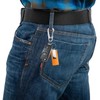 Set of 50 Carabiners, Mini Carabiners, Snap Hooks, Stainless Steel,