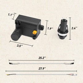 7642 Grill Igniter Kit Replacement for Weber Spirit 210 & 310 Grill, Electronic Grill Igniter Button for Weber Spirit E210 E310 S210 S310 Gas Grill with Front-Mounted Control Panels( 2013 and Newer)