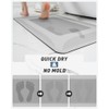 SIXHOME-Bath Mat Rug-Quick Dry Absorbent Rubber Backed Bathroom Mat Thin