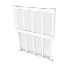 Gonetre Tension Shelf Rack Closet Tension Shelf Expandable Storage Rack Tension Rod Shelf 14.2 Inch Width Nail Expandable Storage Rack for Cabinet Wardrobe (75-120cm)