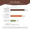 Cru Kafe Organic Arabica & Robusta Espresso Single-Serve Coffee Pods