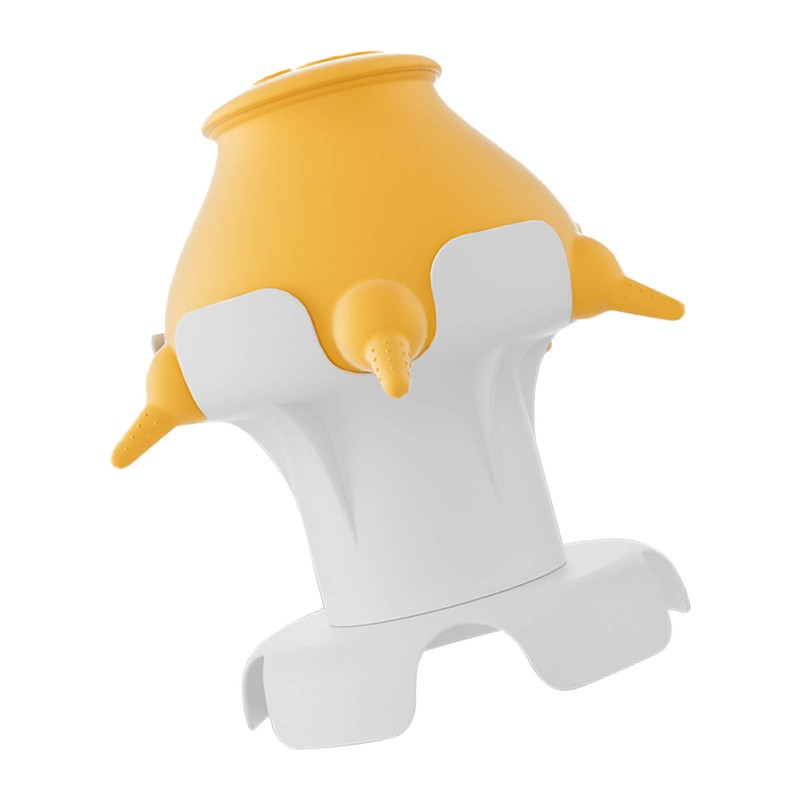 Pet Milk Feeder 4 Soft Silicone Nipples Raised Base Puppy