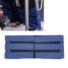 Wheelchair Footrest Non‑Slip Adjustable Leg Restraint Strap Seat Belt (Blue