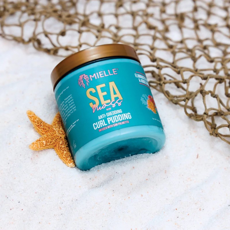 MIELLE ORGANICS Sea Moss Anti-Shedding Curl Pudding 235 ml
