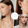 Pack of 400 Earrings, Masking Sport, Transparent PE Ear Tips