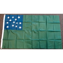 Green Mountain Boys Polyester 3x5 Foot Flag Revolutionary War Vermont Militia