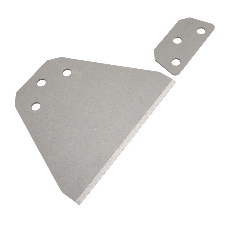 6in Floor Scraper Bit Spring Steel Round Shank 2 Grooves