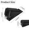 Adjustable Heavy-Duty Large Tall Door Stop Wedge for Door Bottom