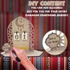 Ramadan Mubarak Advent Calendar, Wooden Eid Kareem Countdown for Home