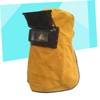KONTONTY Solar Auto Darkening Welding Hood Professional Cowhide Leather Mask