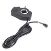E Bike Thumb Throttle LCD Digital Battery Voltage Display Switch