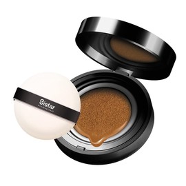 Sistar- Base de maquillaje Skin Perfecting BB Cushion de cobertura total y brillo natural de larga duración Estuche portátil con Mi