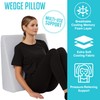 Cooling Wedge Pillow - 10 Inch Bed Wedge Pillow -