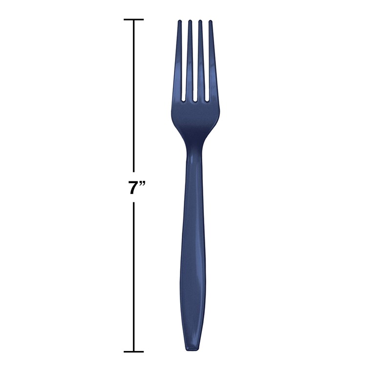 Creative Converting Touch of Color Premium 24 Count Plastic Forks,
