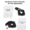NILKATSS 2-Piece MOLLE Panel Tool Mounts Fit 1-2 inch Tactical
