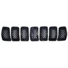 KYYET 7PCS Gloss Black Compatible with Jeep Cherokee 2019 2020