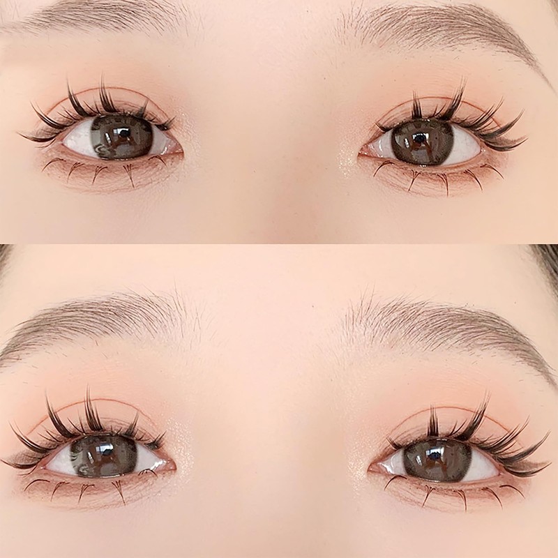 Musegetes False Eyelashes, 4D False Eyelashes, Natural False Eyelashes, Ultra