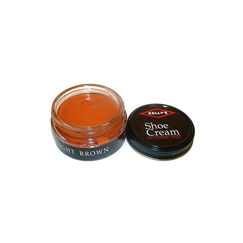 Kelly's Light Brown Shoe Polish 1.5 oz - Professional Leather