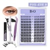 Kit De Extensiones De Pestañas Foxeye B Wispy Diy Bq