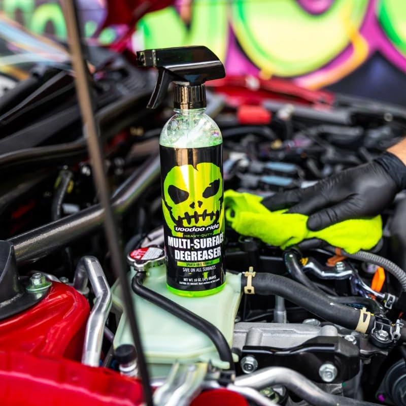 Voodoo Ride Automotive Multi-Surface Degreaser Heavy-Duty Citrus Based Formula, Dissolves