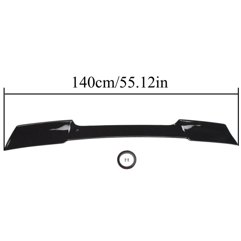 Unbranded For Corvette C5 1997-2004 ZR1 Extended Style Gloss Black