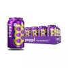 Poppi Grape Flavor, 12 Fl Oz, Pack of 12, Sparkling