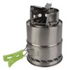 Outdoor Camping Equipment Windproof Wood Stove Cooking Stainless Steel Movable
