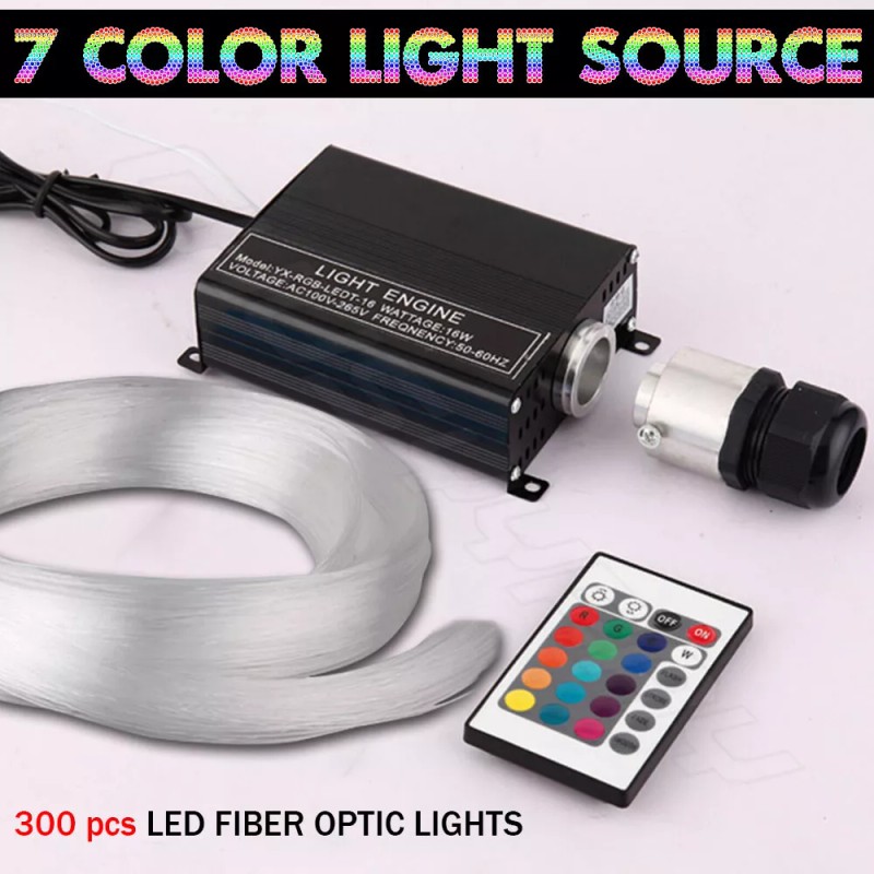 CHUSYYRAY 300PC Fiber Optic Car Home Headliner Star LIGHT KIT