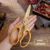 AWinjoy Kitchen Scissors, Heavy Duty Sharp Kitchen Shears Dishwasher Safe,