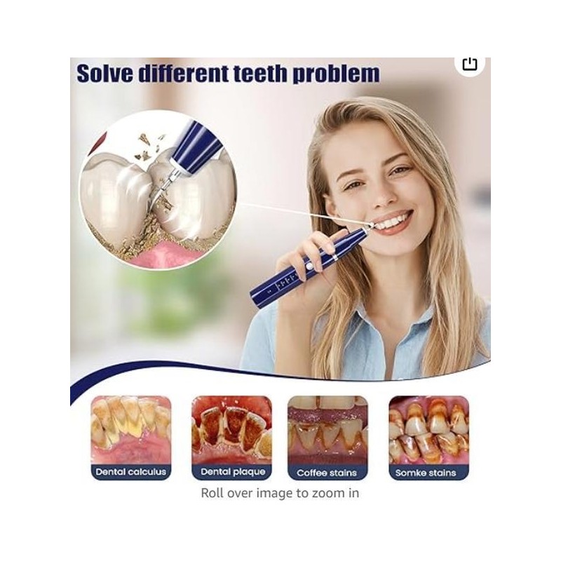 Plaque/Tartar Remover for Teeth, Dental Calculus Remover Teeth Cleaning Kit