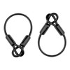 Lovelysp 12 Inch Heavy Duty Steel Loop Cable Braided Safety