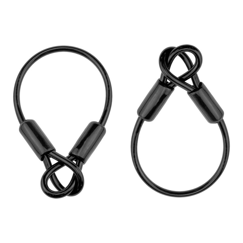 Lovelysp 12 Inch Heavy Duty Steel Loop Cable Braided Safety