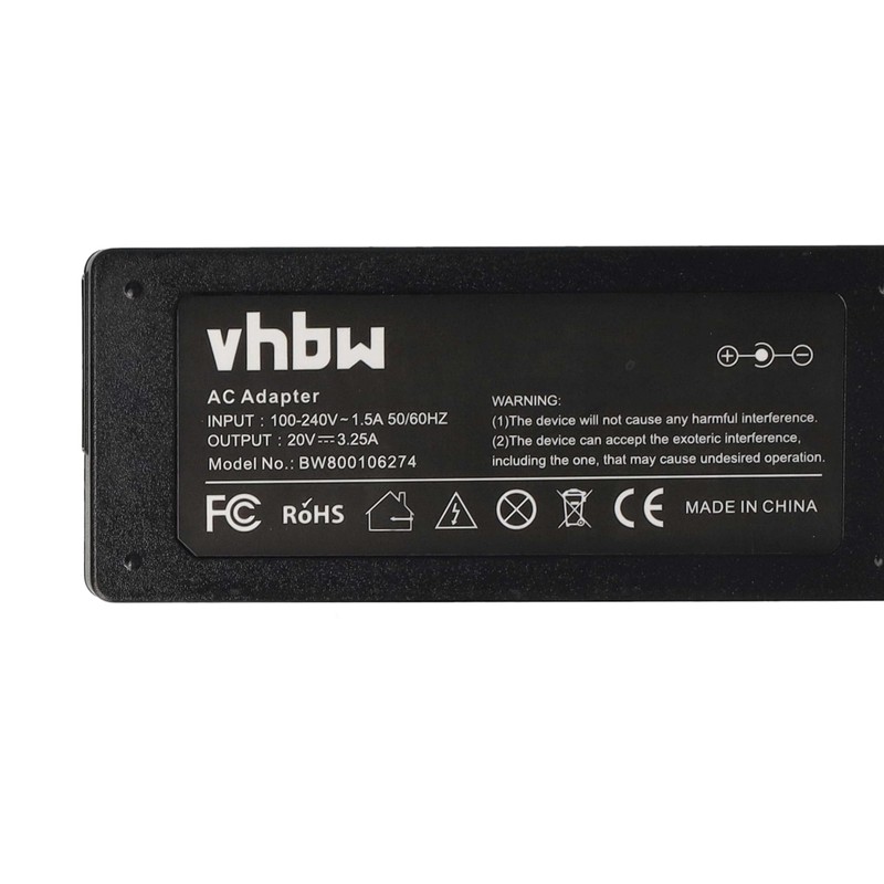 vhbw 1 x Power Supply Compatible with Lenovo ThinkPad Z50-70,