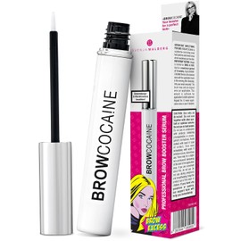 Browcocaine® Professional Eyebrow Serum Made with Love in Germany Svenja Walberg® Includes Stencils for Your Perfect Shape Browbooster Full and Thick Eyebrows, from Germany