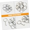 LIFKOME 10pcs Stainless Steel Drain Key Lifting Hooks Ergonomic Shower
