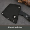 Wilora Hatchet with Rubberized Non-Slip Handle, Silicon Carbide Sharpening Stone