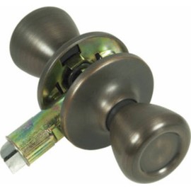 Mobile Home Passage Knob for Interior Doors, Oil Rubbed Bronze (1)