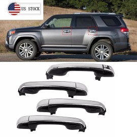 Slaction For Lexus GX460 2010-2021 Outside Door Handle Four-Piece Package 69210-60170