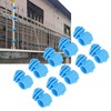 50Pcs Electric Fence Insulators Round ABS Post Insulator with 2.1cm