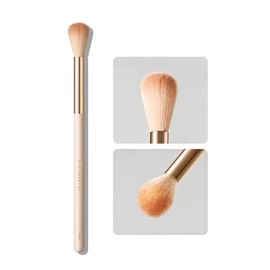 ALBEAUT Pincel Resaltador, Brocha para Mezclar Sombras de Ojos Esponjosa, Herramienta de Maquillaje Imprescindible para Resaltar y Rubor (Licuadora Mediana)